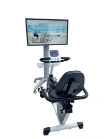 情景互动心肺功率车训练系统