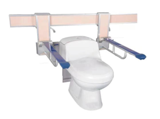 可调节式座便器扶手