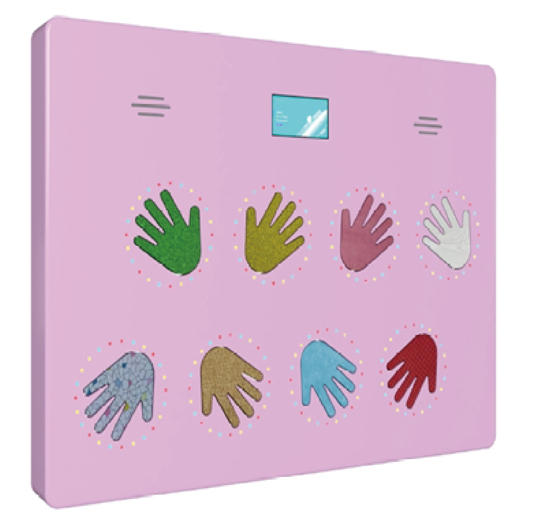 手掌触觉感知声光面板