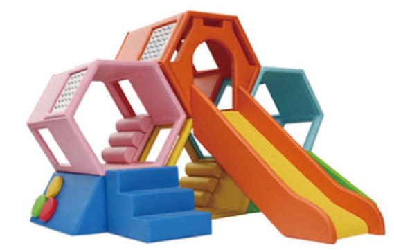 多孔蜂巢滑梯