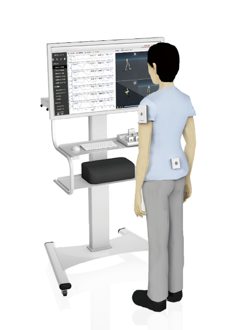 三维步态动作捕捉与训练系统